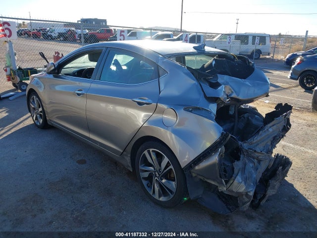Hyundai Elantra Limited 2014 5NPDH4AE0EH485889 Image 3