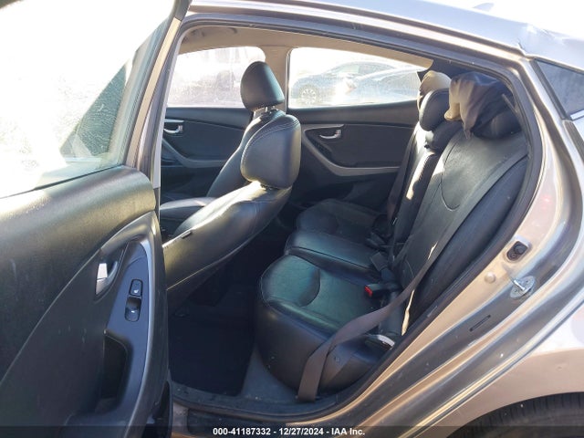 Hyundai Elantra Limited 2014 5NPDH4AE0EH485889 Image 8
