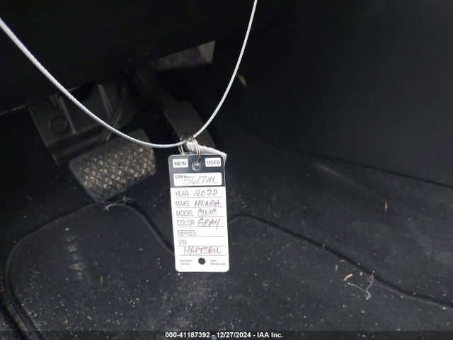 Honda CIVIC EX 2022 JHMFE1F75NX003186 Image 11