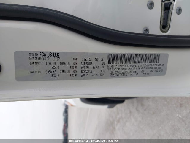 Jeep Compass Limited 4x4 2018 3C4NJDCB6JT232601 Image 9