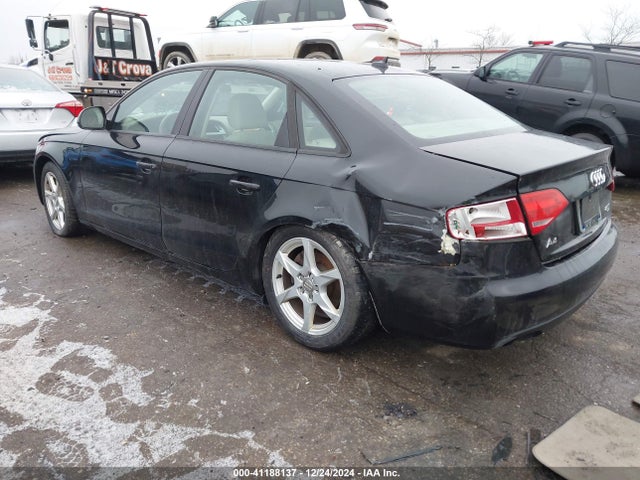 2009 AUDI A4 WAULF78K89N051141 Photo 2