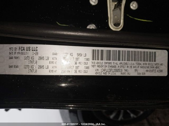 1C4PJLCB7LD592519 Jeep Cherokee Latitude Fwd