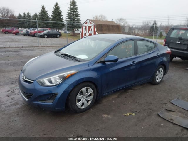 5NPDH4AE0GH785905 Hyundai ELANTRA SE