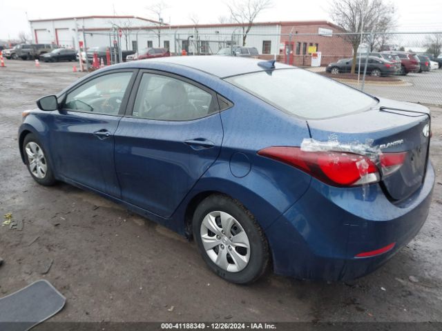 5NPDH4AE0GH785905 Hyundai ELANTRA SE