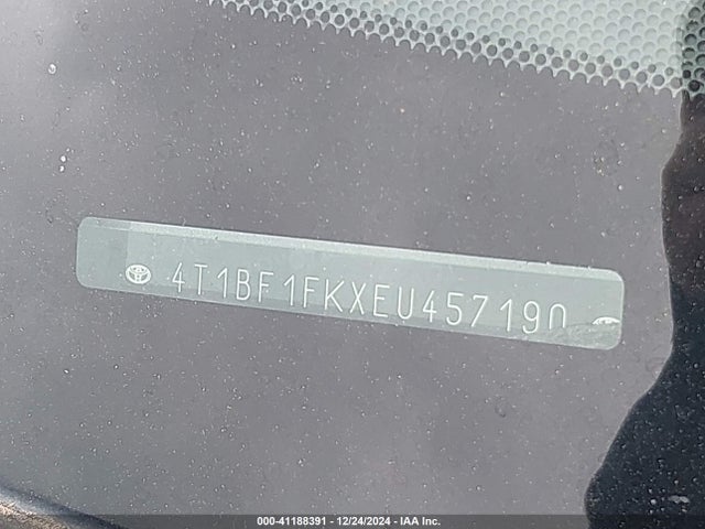 Toyota CAMRY LE 2014 4T1BF1FKXEU457190 Image 18
