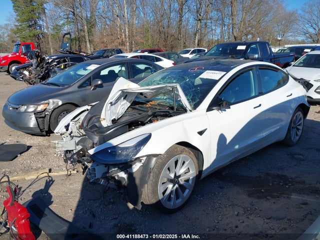 2022 TESLA MODEL 3 5YJ3E1EB4NF309722 Photo 1