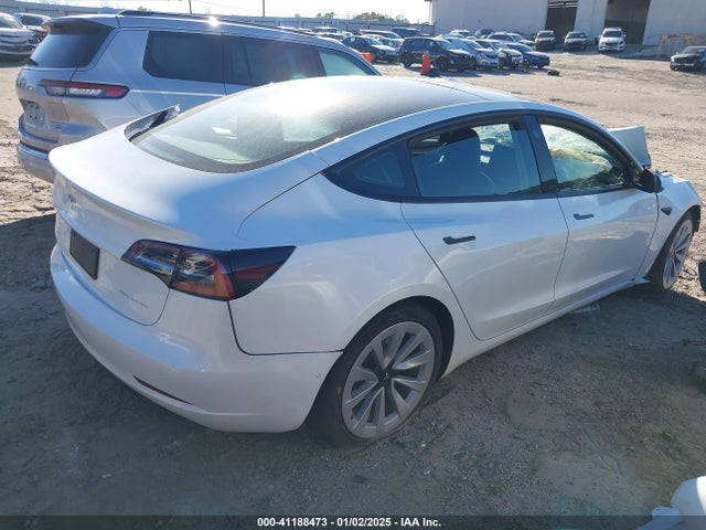 2022 TESLA MODEL 3 5YJ3E1EB4NF309722 Photo 3