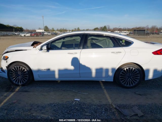 3FA6P0RUXJR131617 Ford Fusion Hybrid Titanium