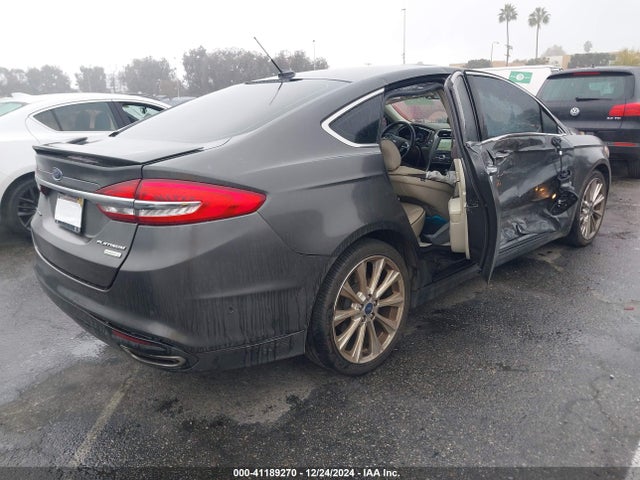 Ford Fusion Platinum 2018 3FA6P0K97JR110245 Image 4