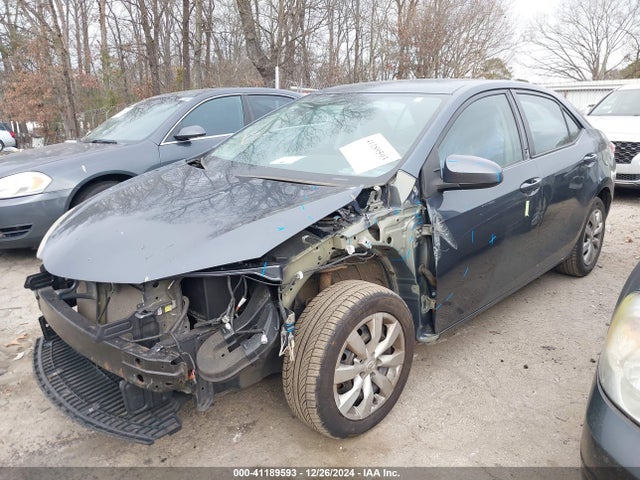 2T1BURHE1GC645001 Toyota COROLLA LE