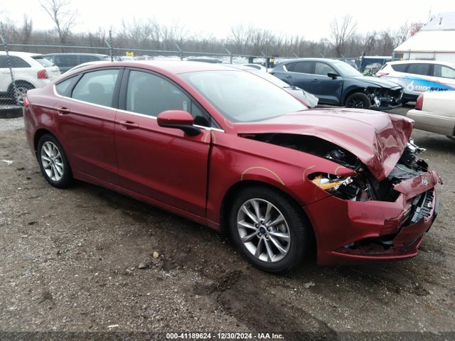 Ford FUSION SE 2017 3FA6P0H74HR221366 Image 1