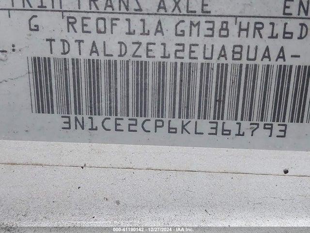 Nissan Versa Note Sv 2019 3N1CE2CP6KL361793 Image 9