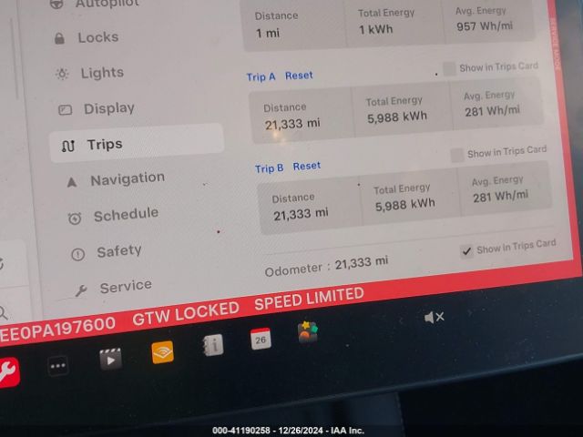 7SAYGDEE0PA197600 Tesla Model Y Awd/long Range Dual Motor All-wheel Drive