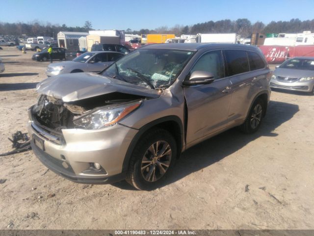 5TDJKRFH3FS119375 Toyota Highlander Xle V6