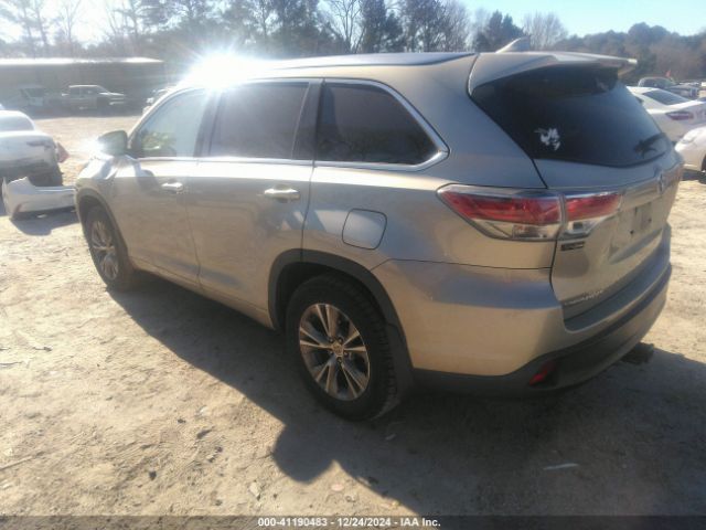 5TDJKRFH3FS119375 Toyota Highlander Xle V6