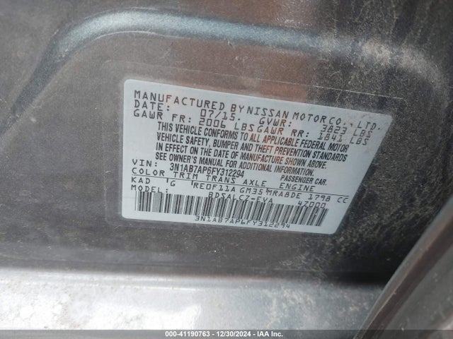 Nissan SENTRA S 2015 3N1AB7AP6FY312294 Image 9