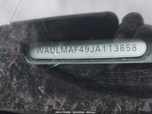 WAULMAF49JA113858 Audi A4