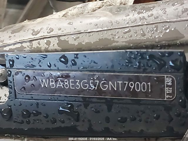 WBA8E3G57GNT79001 BMW 328i Xdrive
