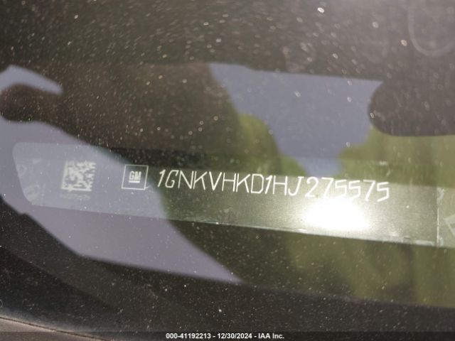 1GNKVHKD1HJ275575 Chevrolet Traverse 2lt