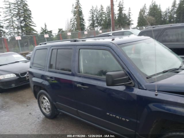 1C4NJPBB3HD172909 Jeep Patriot Sport Fwd