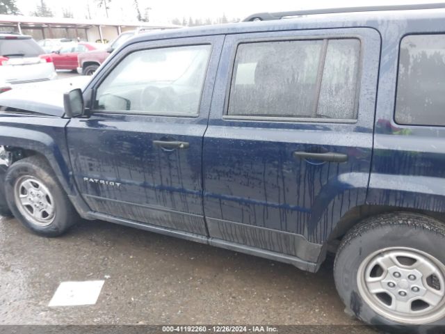 1C4NJPBB3HD172909 Jeep Patriot Sport Fwd
