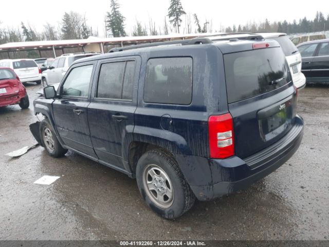 1C4NJPBB3HD172909 Jeep Patriot Sport Fwd