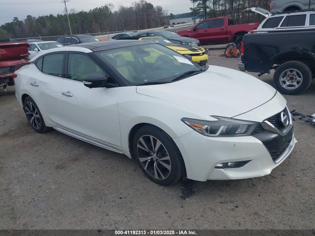 Продаж на аукціоні авто 2018 Nissan Maxima 3.5 Platinum, vin: 1N4AA6AP6JC402207, номер лоту: 41192313