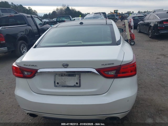 Продаж на аукціоні авто 2018 Nissan Maxima 3.5 Platinum, vin: 1N4AA6AP6JC402207, номер лоту: 41192313