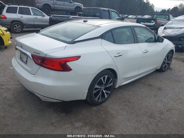 Продаж на аукціоні авто 2018 Nissan Maxima 3.5 Platinum, vin: 1N4AA6AP6JC402207, номер лоту: 41192313