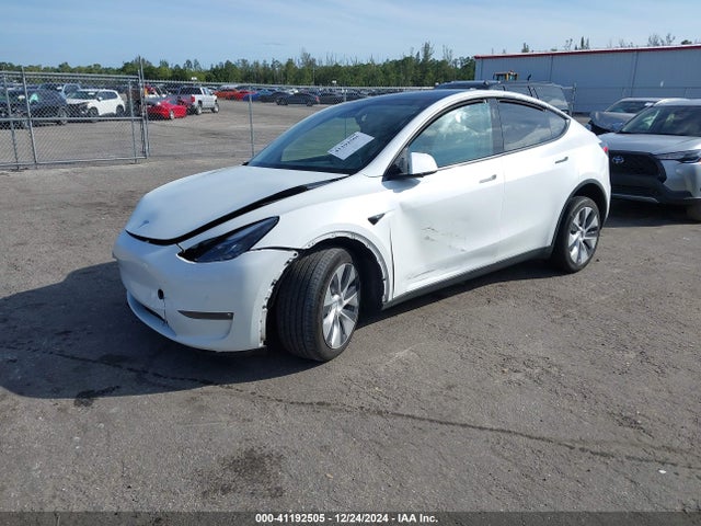 2022 TESLA MODEL Y 7SAYGDEE1NF563046 Photo 1