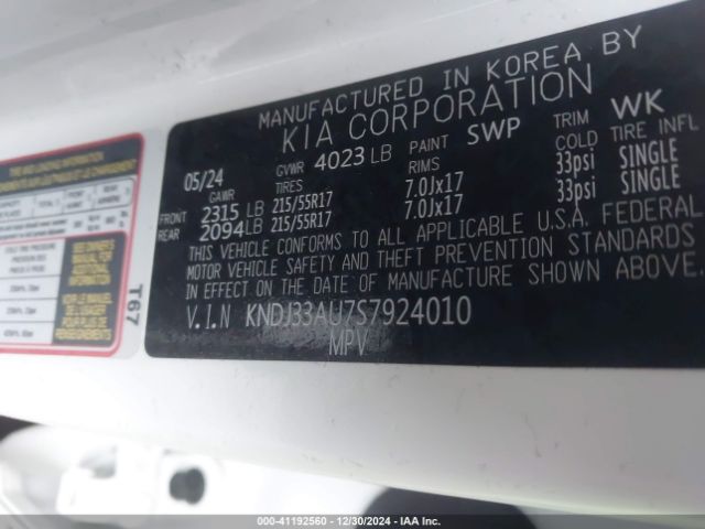 KNDJ33AU7S7924010 KIA SOUL EX