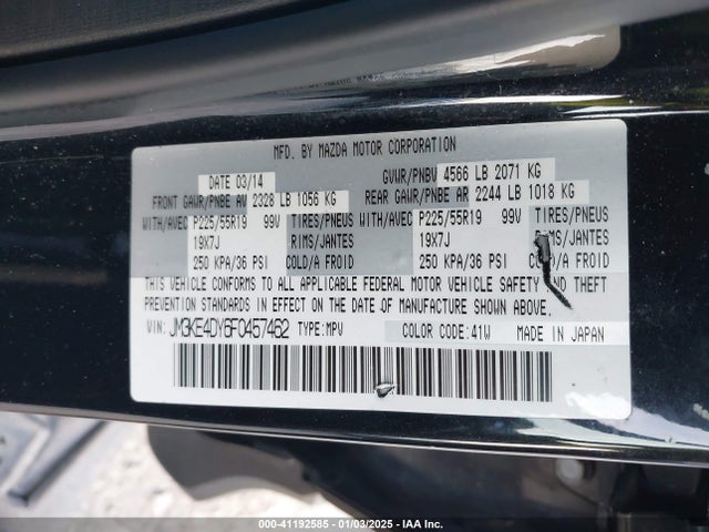JM3KE4DY6F0457462 Mazda Cx-5 Grand Touring