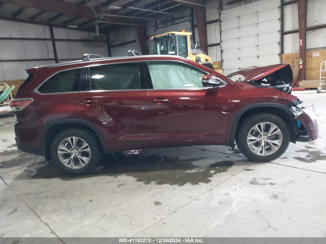 Toyota Highlander Xle V6 2015 5TDJKRFH9FS076354 Image 14
