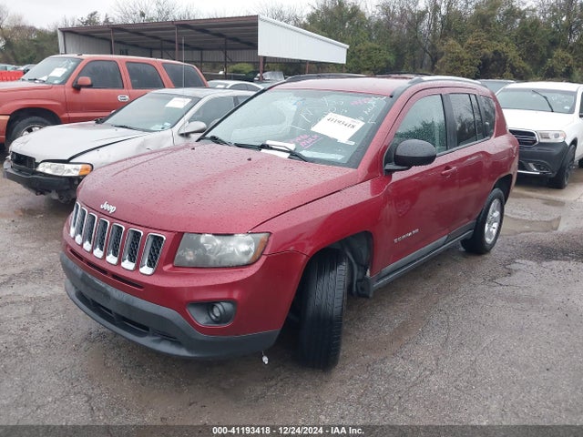 Jeep Compass Sport 2014 1C4NJCBA5ED594031 Image 2