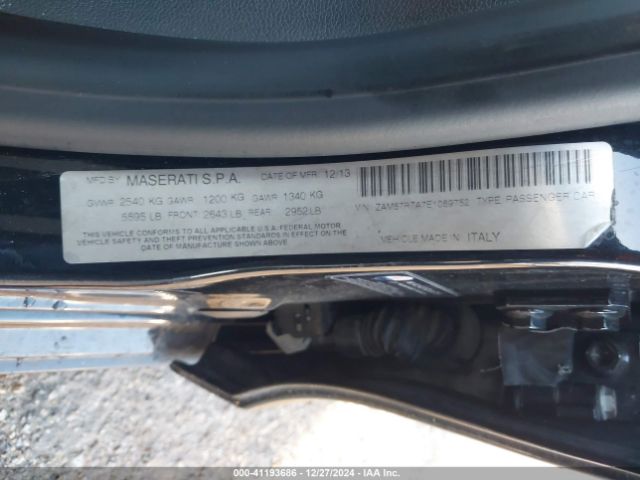 ZAM57RTA7E1089752 Maserati Ghibli S Q4