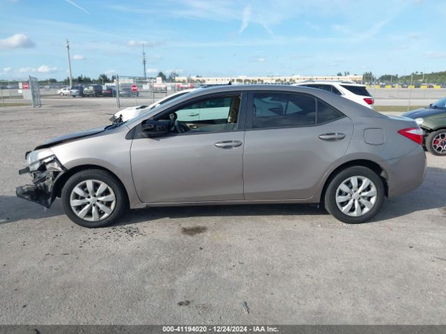2T1BURHE9GC646400 Toyota COROLLA LE