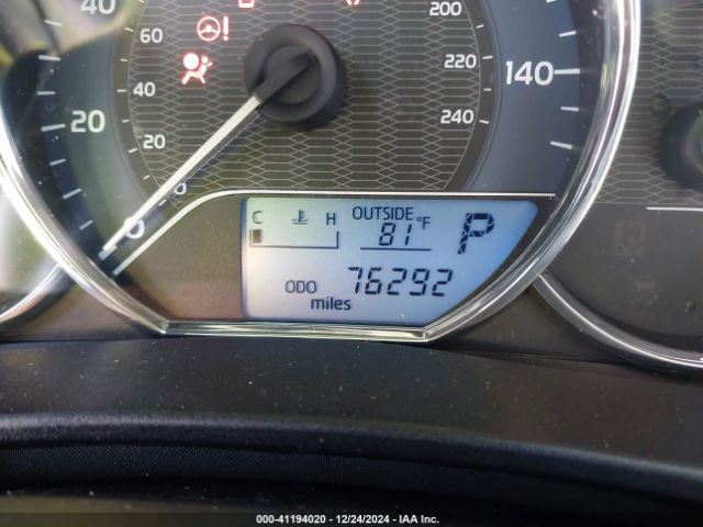 2T1BURHE9GC646400 Toyota COROLLA LE