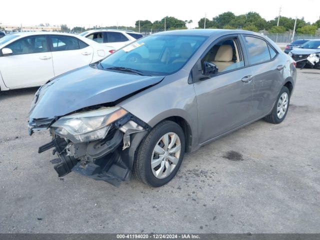 2T1BURHE9GC646400 Toyota COROLLA LE
