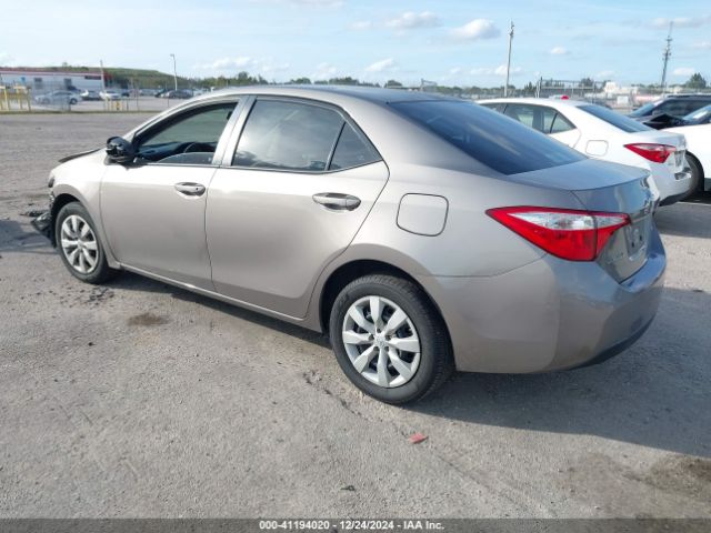 2T1BURHE9GC646400 Toyota COROLLA LE