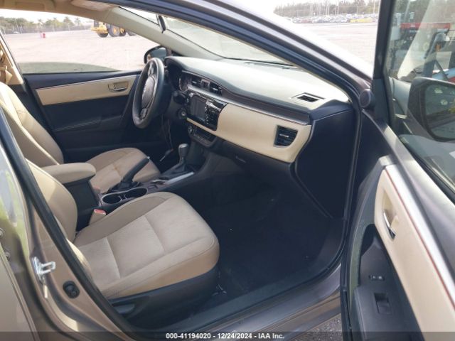 2T1BURHE9GC646400 Toyota COROLLA LE