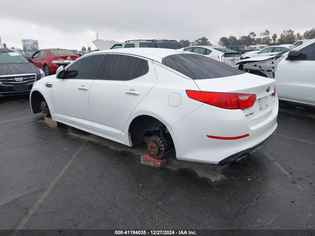 KIA Optima Lx 2014 KNAGM4A77E5521195 Image 3