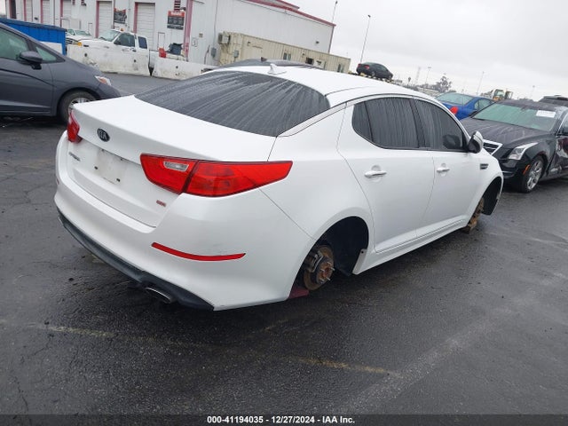 KIA Optima Lx 2014 KNAGM4A77E5521195 Image 4