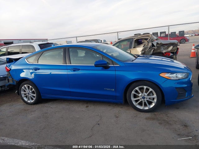 Ford Fusion Hybrid Se 2019 3FA6P0LU3KR108884 Image 13