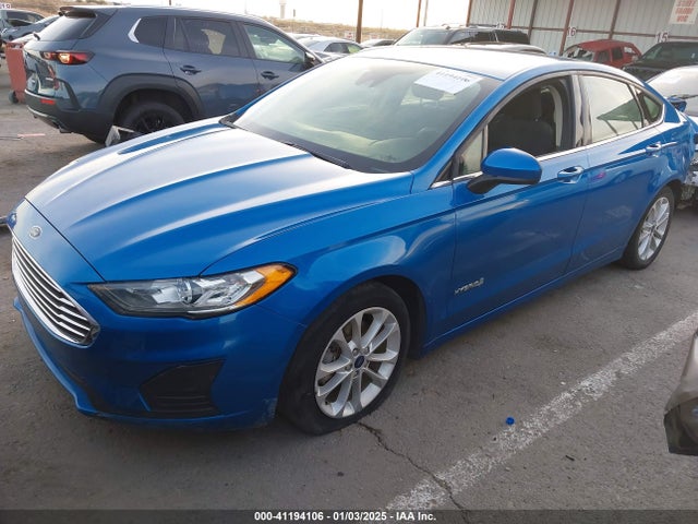 Ford Fusion Hybrid Se 2019 3FA6P0LU3KR108884 Image 2
