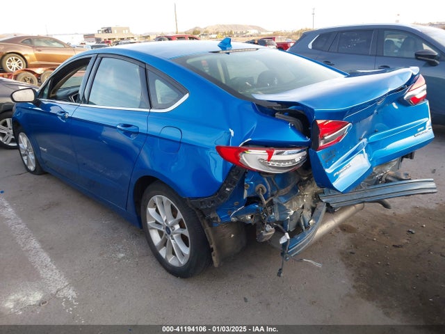 Ford Fusion Hybrid Se 2019 3FA6P0LU3KR108884 Image 3