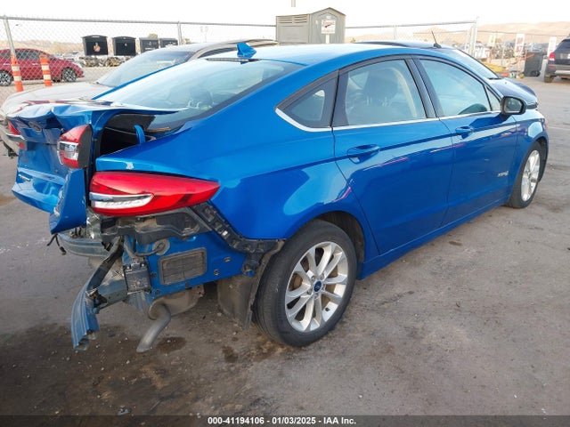 Ford Fusion Hybrid Se 2019 3FA6P0LU3KR108884 Image 4