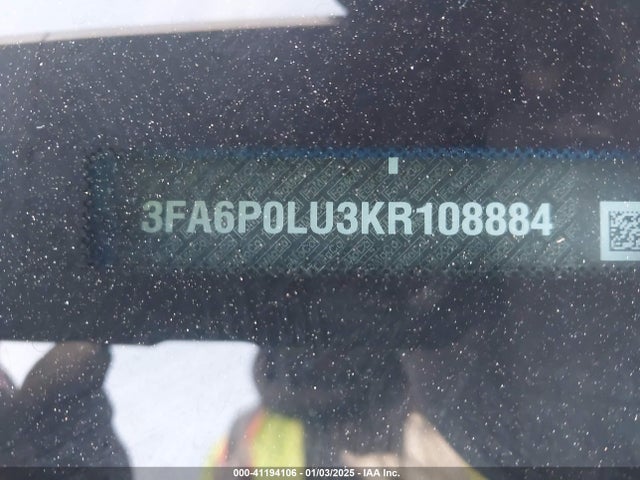 Ford Fusion Hybrid Se 2019 3FA6P0LU3KR108884 Image 9