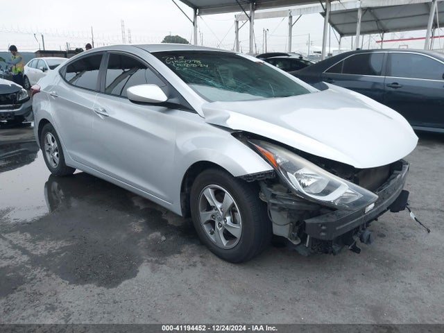 Hyundai ELANTRA SE 2015 5NPDH4AE0FH614778 Image 1