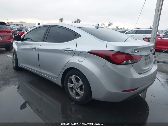 Hyundai ELANTRA SE 2015 5NPDH4AE0FH614778 Image 3