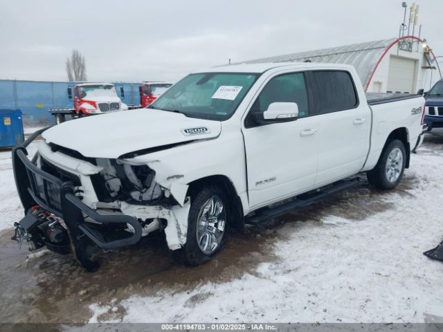 1C6SRFFT4KN898375 RAM 1500 Big Horn/lone Star  4x4 5'7 Box